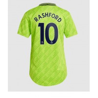 Fotbalové Dres Manchester United Marcus Rashford #10 Dámské Alternativní 2022-23 Krátký Rukáv